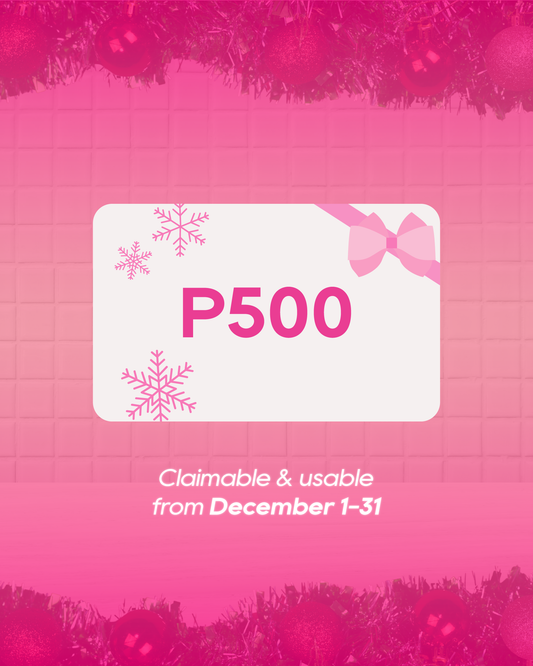 Php 500 Mink Gift Card