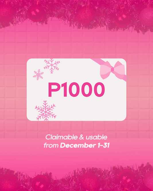 Php 1000 Mink Gift Card